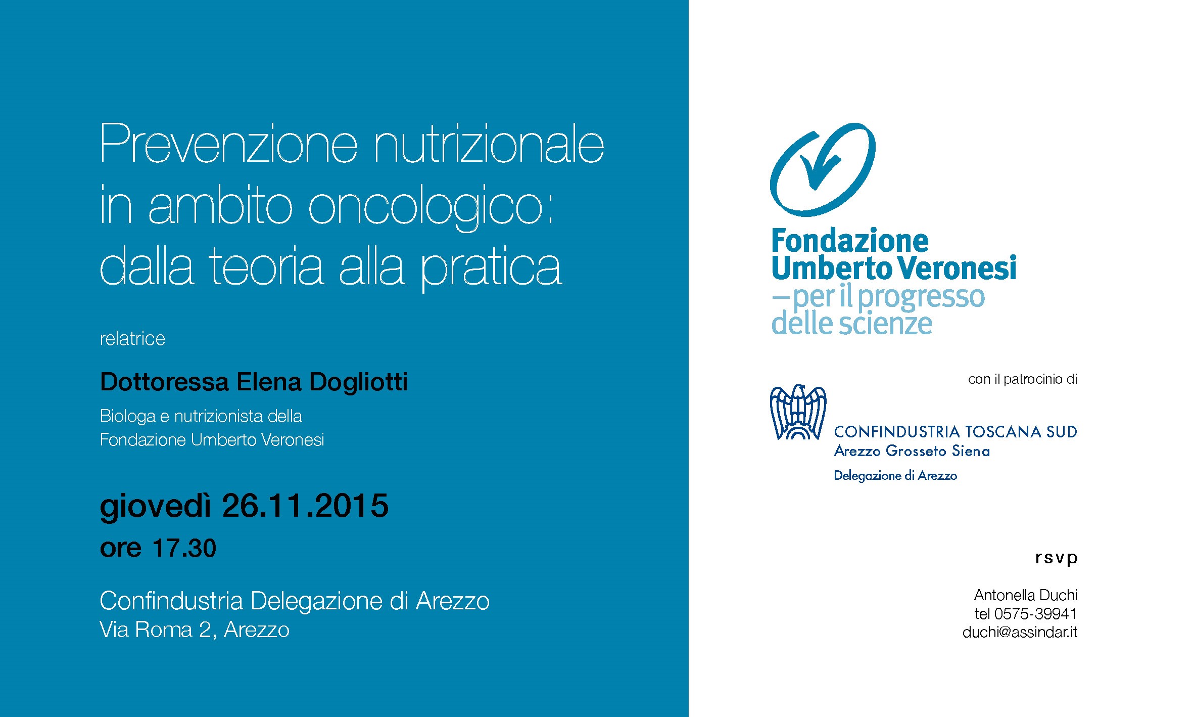 Sana alimentazione con la delegazione di Arezzo Fondazione