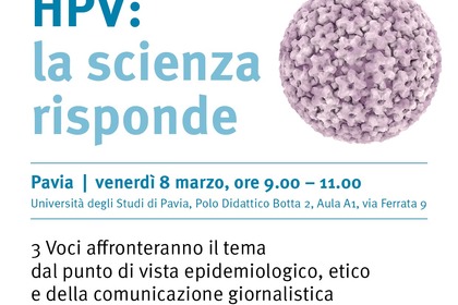 A Pavia un incontro sui vaccini fra scienza, etica e comunicazione