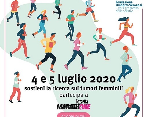 Con «MarathOne» corri e sostieni la ricerca di Fondazione Veronesi