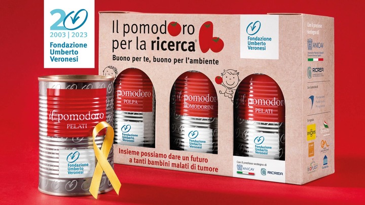 Grazie al Pomodoro per la ricerca raccolti oltre 500.000 euro a sostegno dell’oncologia pediatrica 