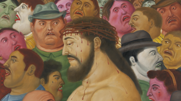La “Via Crucis” di Fernando Botero in mostra a Milano 
