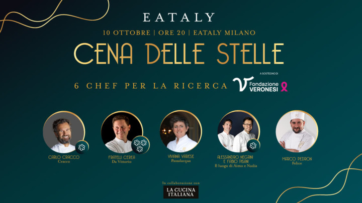 Eataly Milano Smeraldo al fianco di Fondazione Veronesi per sostenere la ricerca scientifica