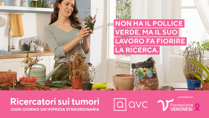 QVC Italia ancora al fianco di Fondazione con il progetto Shopping4good 