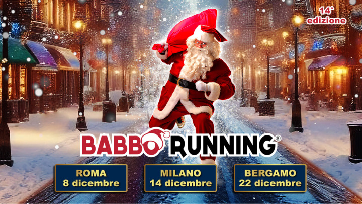 Torna la "Babbo Running" a sostegno della Fondazione Veronesi