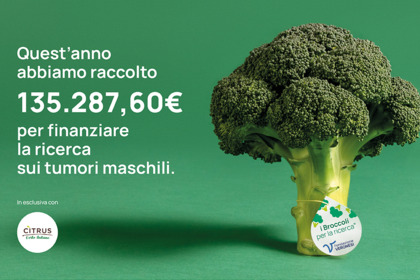 La quarta edizione de i Broccoli per la ricerca si conclude con un importante risultato