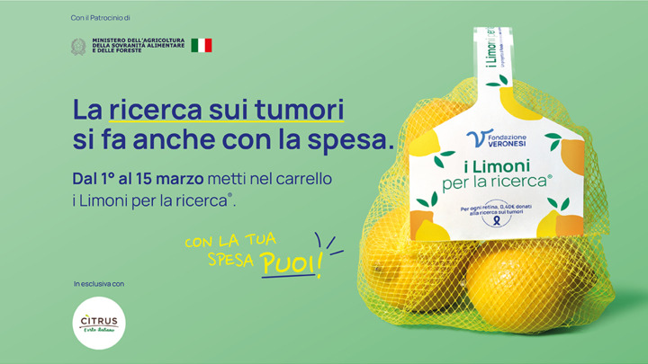 Riparte il progetto i Limoni per la ricerca con due grandi novità